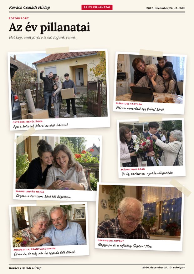 Fotóriport oldal